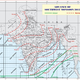 A map that shows the advance of monsoons in 2015.